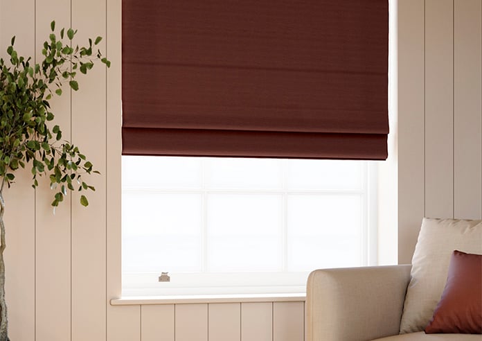 Cortona, Spiced Pumpkin - Roman Blind - Image 5